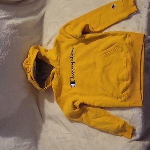 Yellow Champion Hoodie